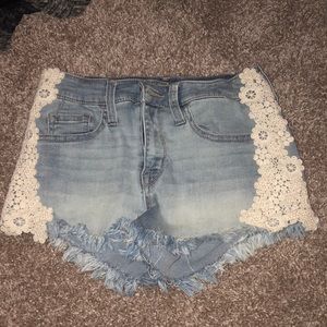 High rise Jean shorts from Target